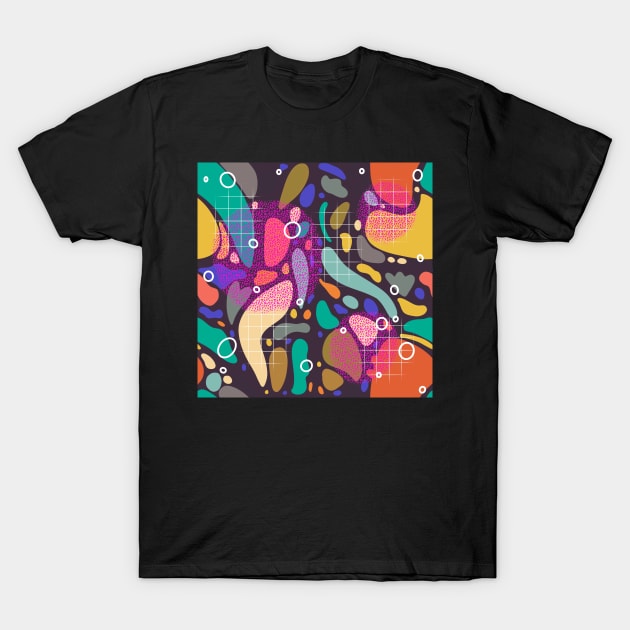 Terrazzo Style 2 T-Shirt by Kamaloca